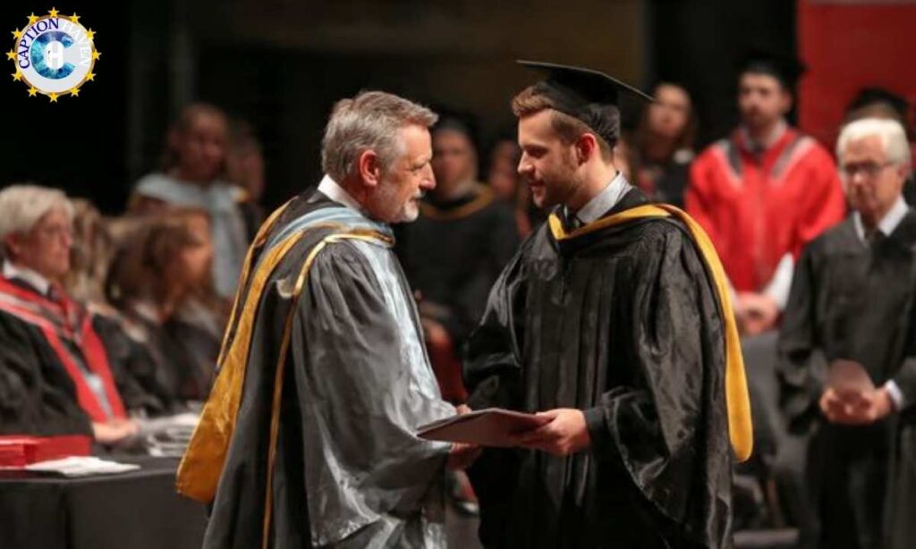 Master's Degree Graduation Captions