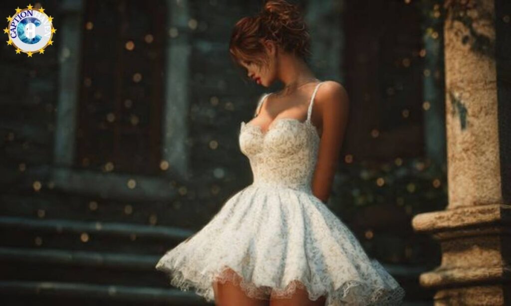 Cute White Dress Captions for Instagram