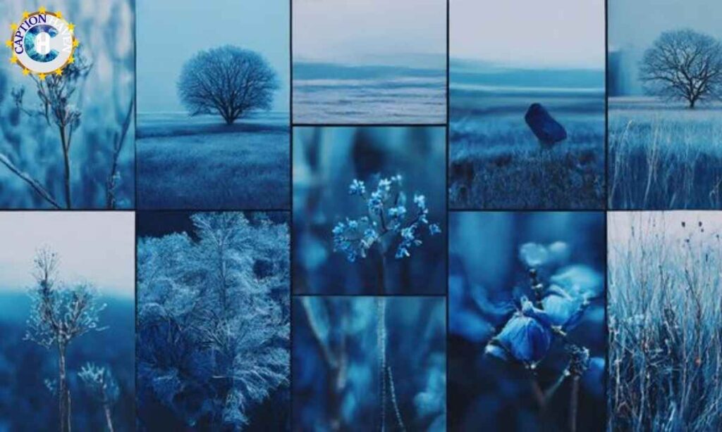 Nature Inspired Blue Captions for Instagram