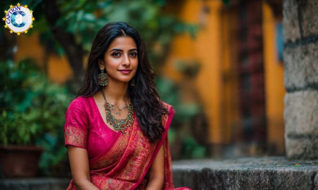 Desi Saree Captions for Instagram