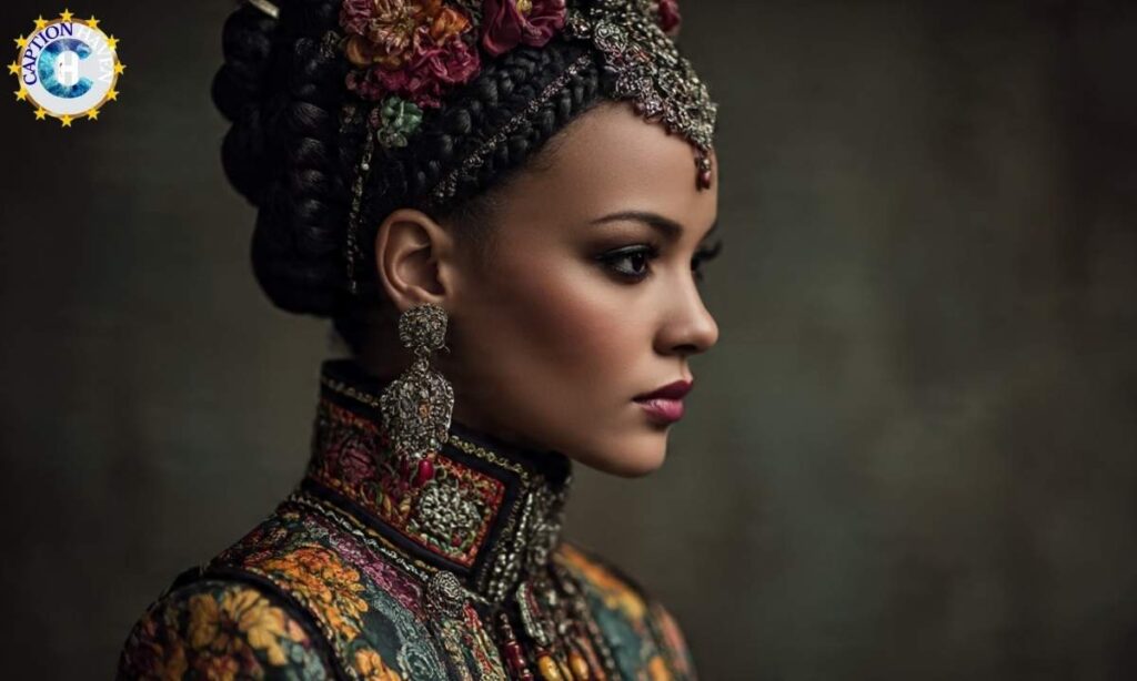 Ethnic Fashion Photography Captions