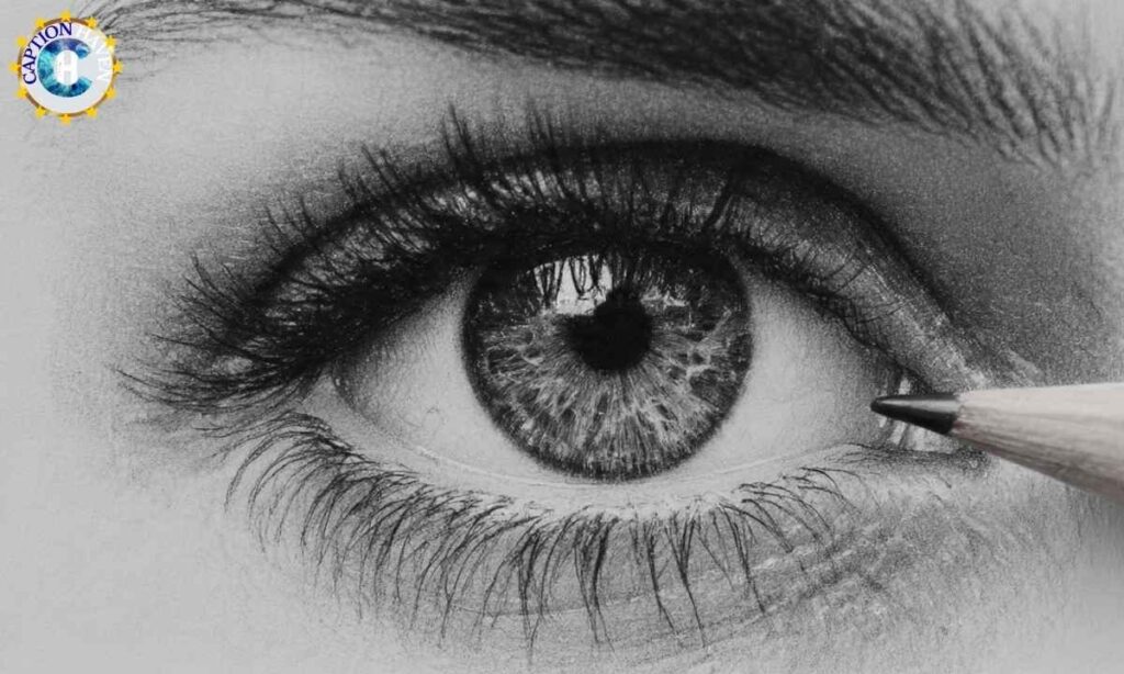 Eye Drawing Captions For Instagram