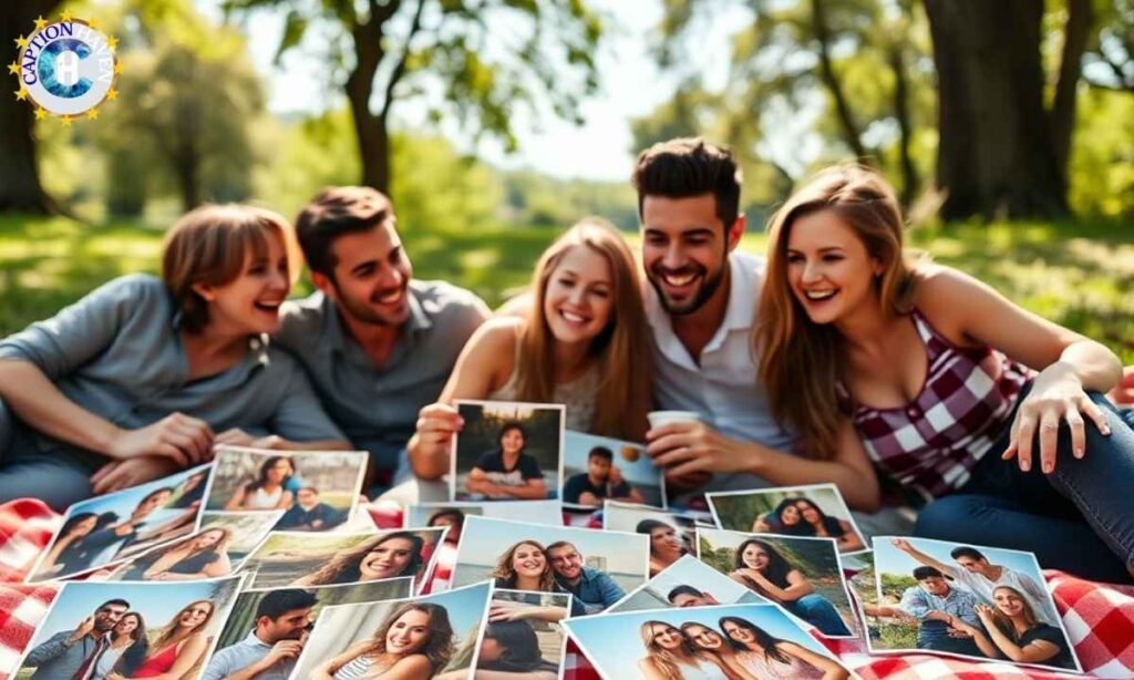 Couple and Friends Photo Dump Captions