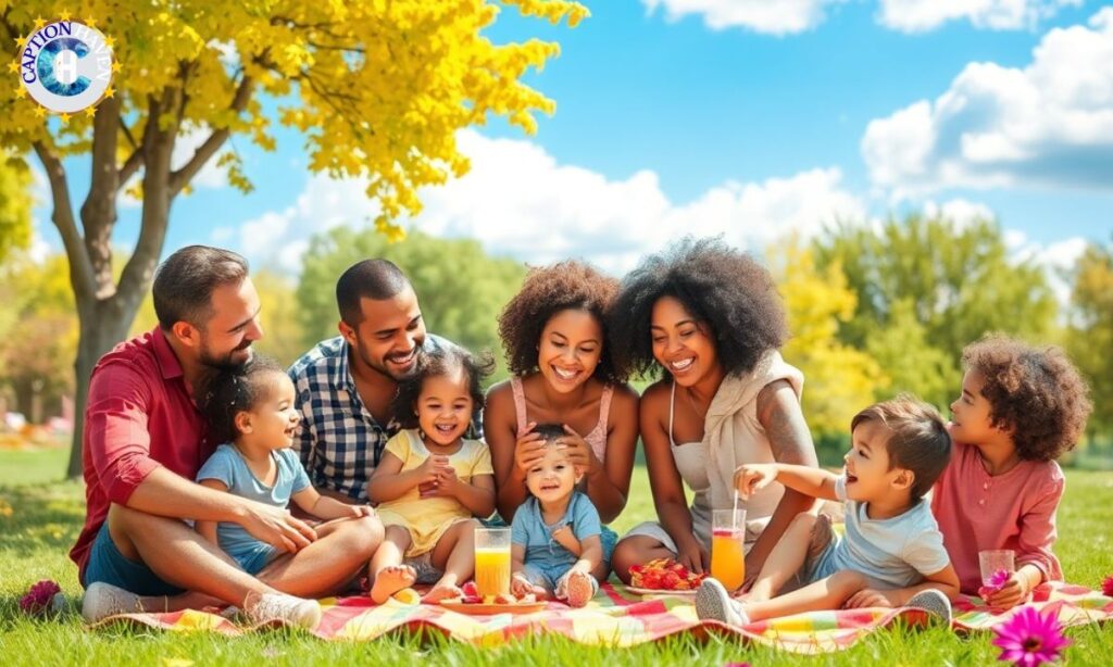 Family Happy Captions