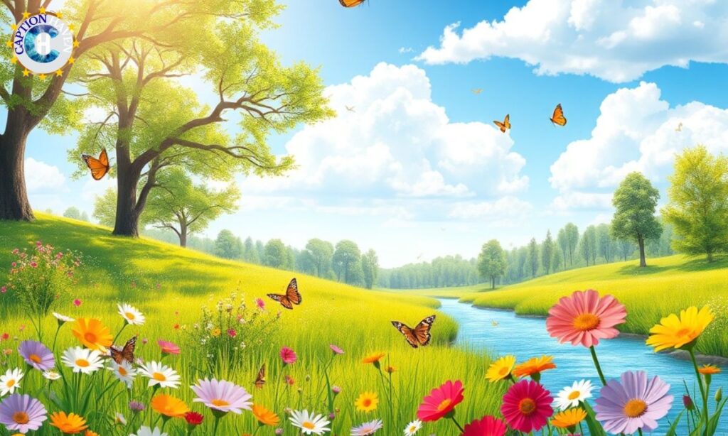 Nature Happy Captions