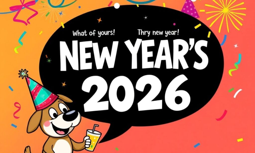 Best Funny New Year Captions 2026