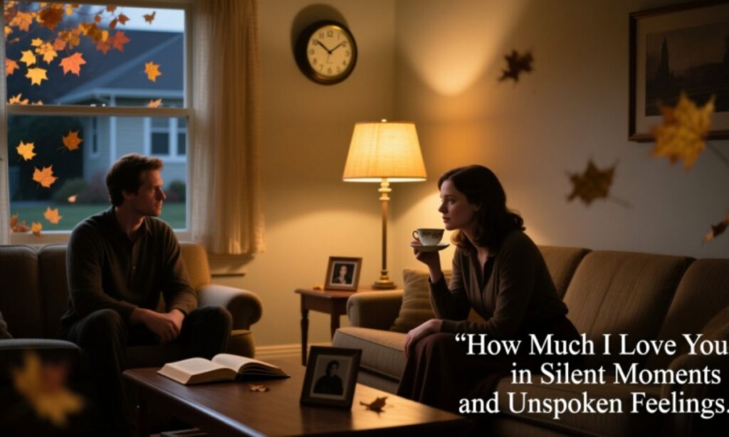 How Much I Love You in Silent Moments and Unspoken Feelings