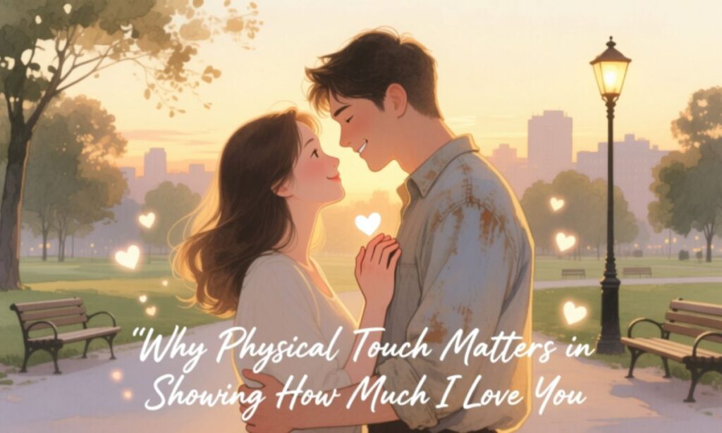 Why Physical Touch Matters in Showing How Much I Love You