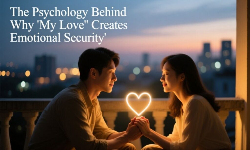 The Psychology Behind Why 'My Love' Creates Emotional Security