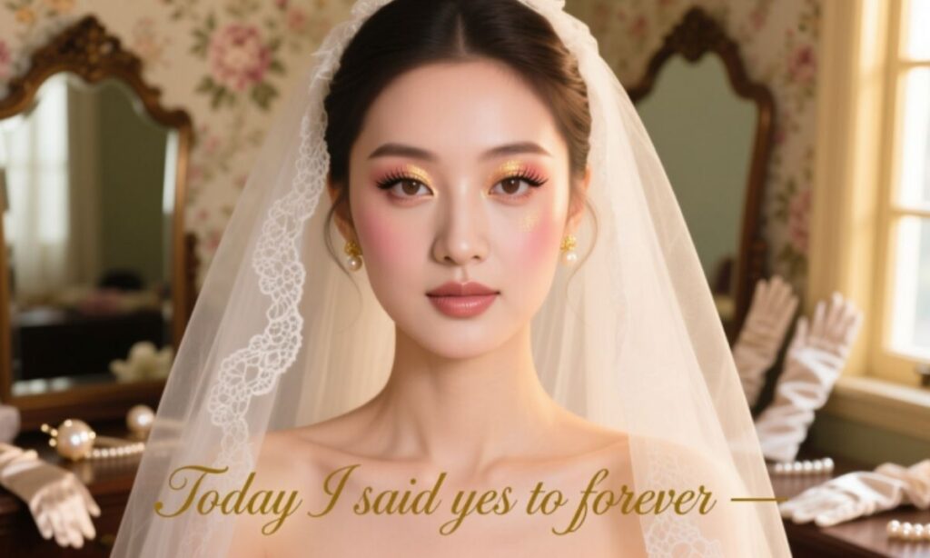 Bridal Makeup Captions for Instagram