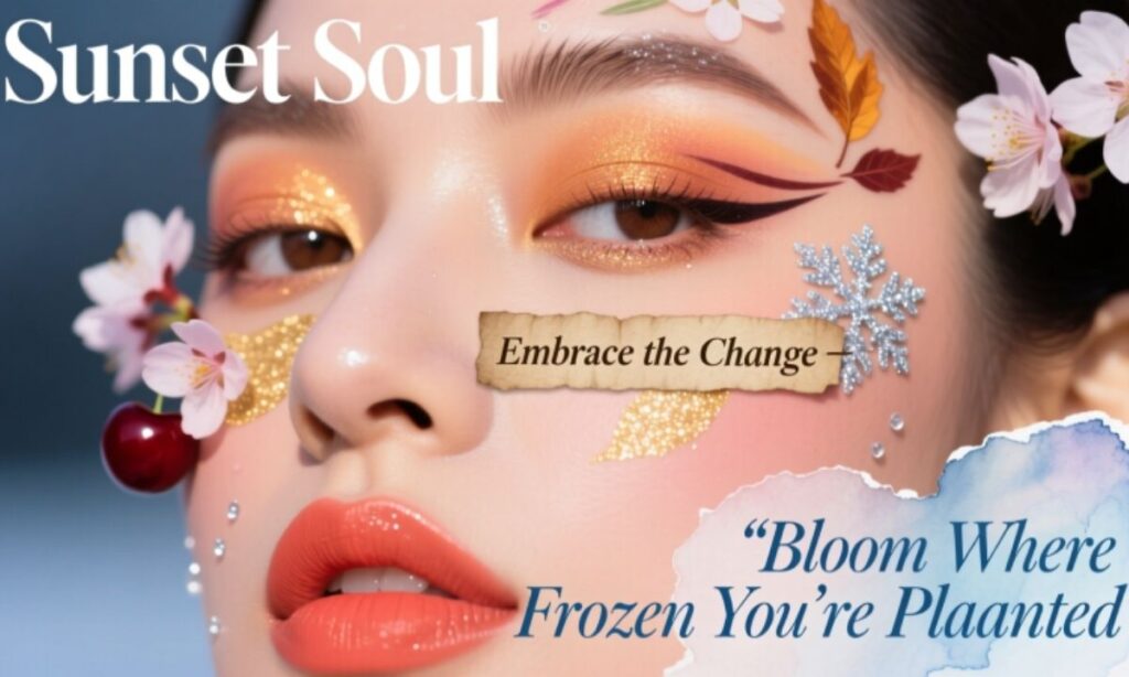 Seasonal Makeup Captions