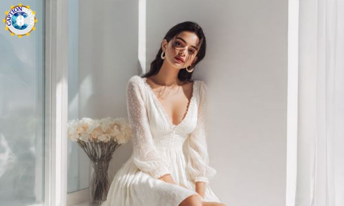 300+ White Dress Captions for Instagram Classy, Aesthetic & Chic Looks